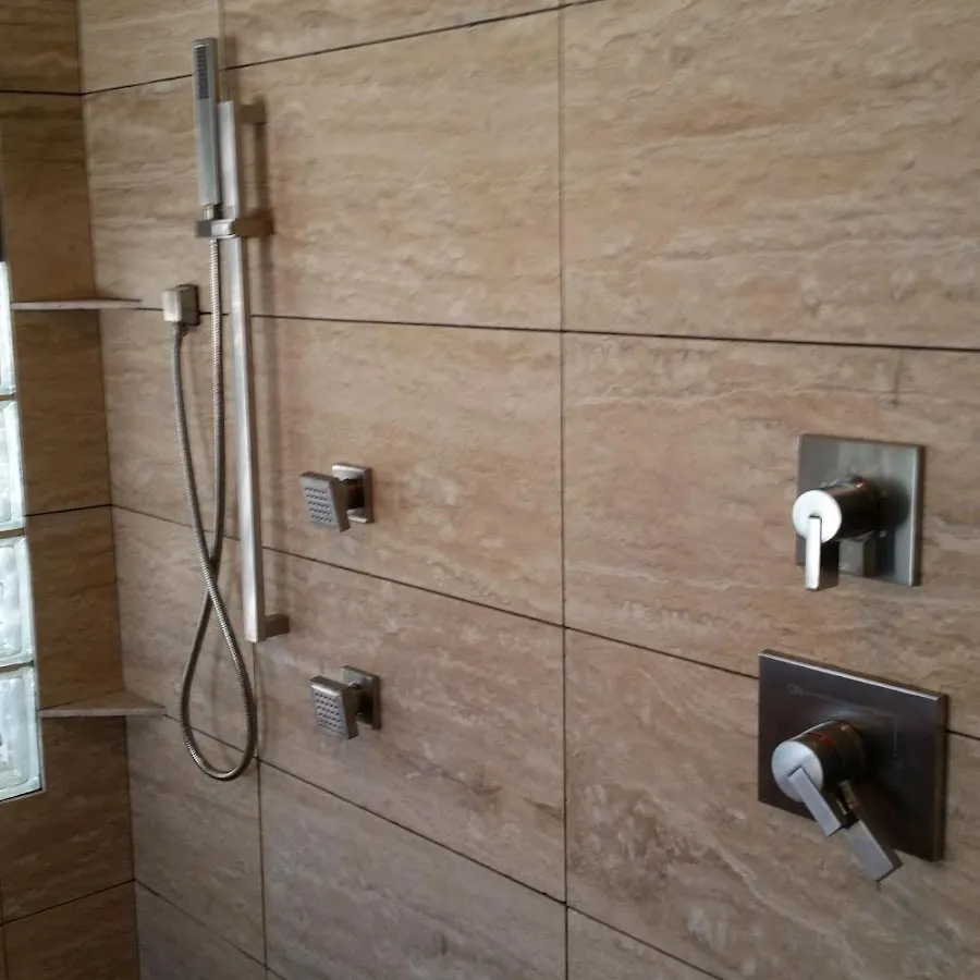 Shower fixture installation for Water Heater Installation in Fairview